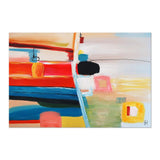Abstraktes Gemälde. handgemalt, abstrakt, auf Leinwand. 80 x 120 cm - Designerobjekte.com