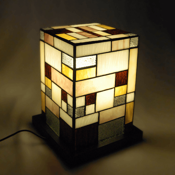 Designer Tiffany Lampe Nachttischlampe Matrix - Designerobjekte.com