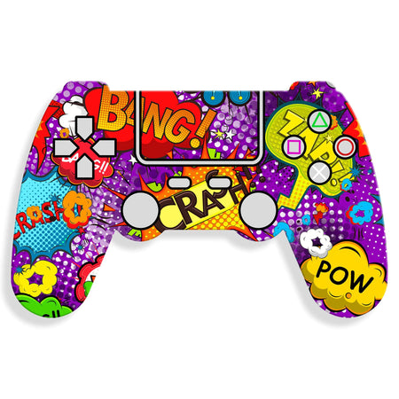 Acrylgemälde Joystick Pop Art, modernes Kunstwerk auf glänzendem Methacrylat, das jedem Raum Kunst und Stil verleiht.