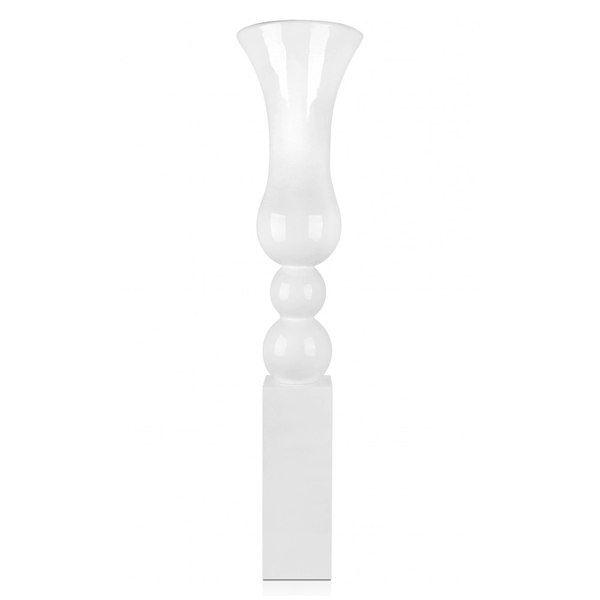 Klassische moderne Vase aus Fiberglas - Designerobjekte.com