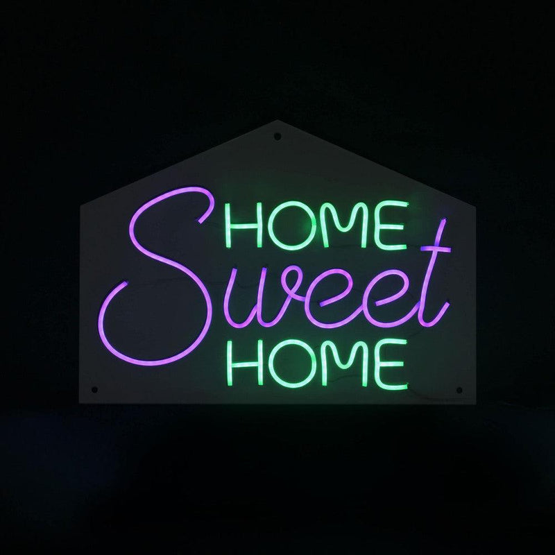 LED Wandleuchte Home Sweet Home 48x50 cm - Designerobjekte.com