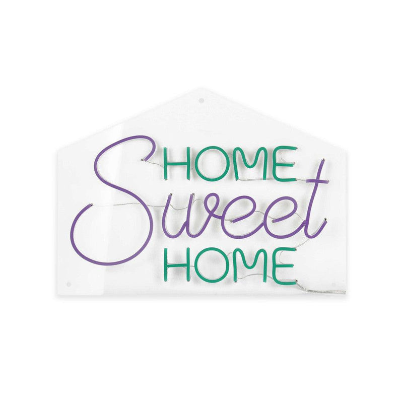 LED Wandleuchte Home Sweet Home 48x50 cm - Designerobjekte.com