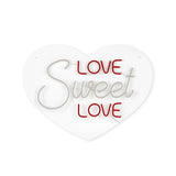 LED Wandleuchte Love Sweet Love 36x50 cm - Designerobjekte.com