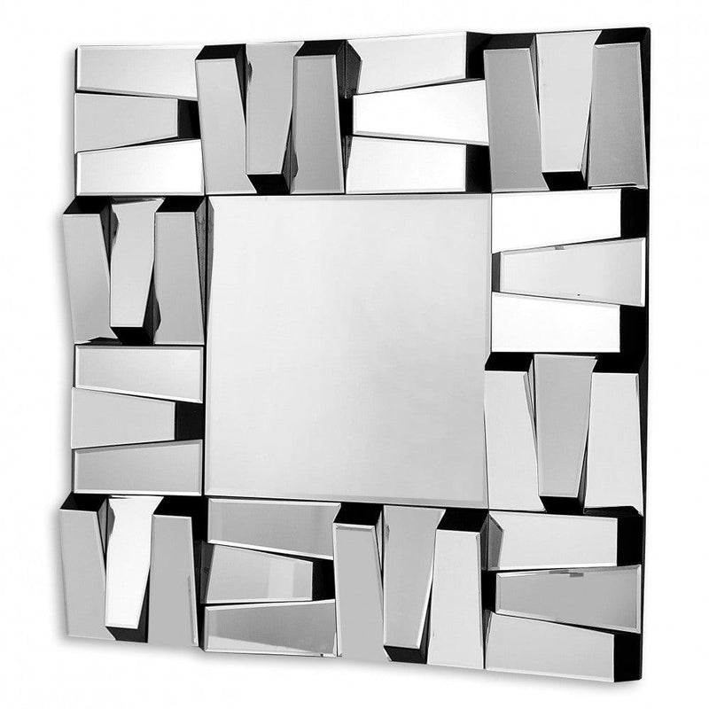 Wandspiegel mit herausragenden Rechtecken - Designerobjekte.com